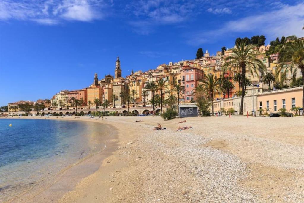 Palacio- Centre-Ville - Parking Prive - Proche Mer - Grande Terrasse Menton Bagian luar foto